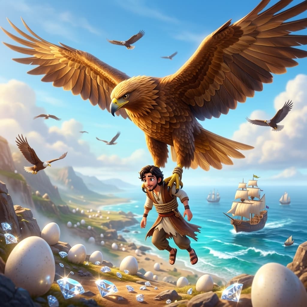 Sindbad and the Valley of Diamonds