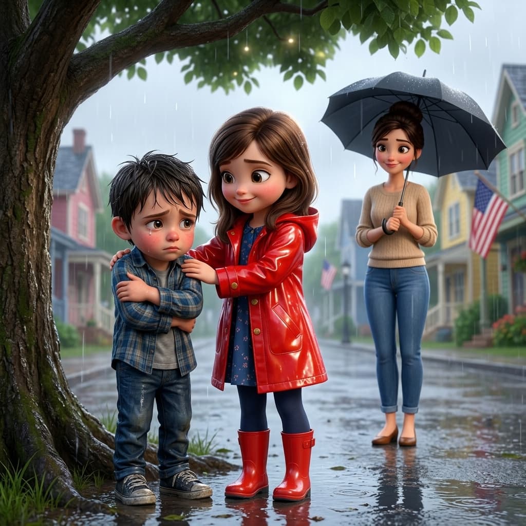The Red Raincoat